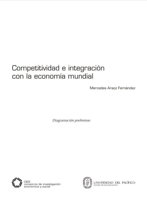 Competitividad e integración con la economía mundial