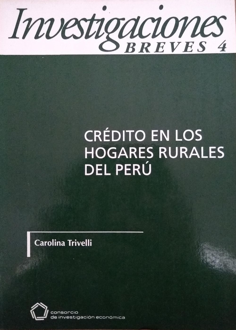 Crédito en los hogares rurales del Perú