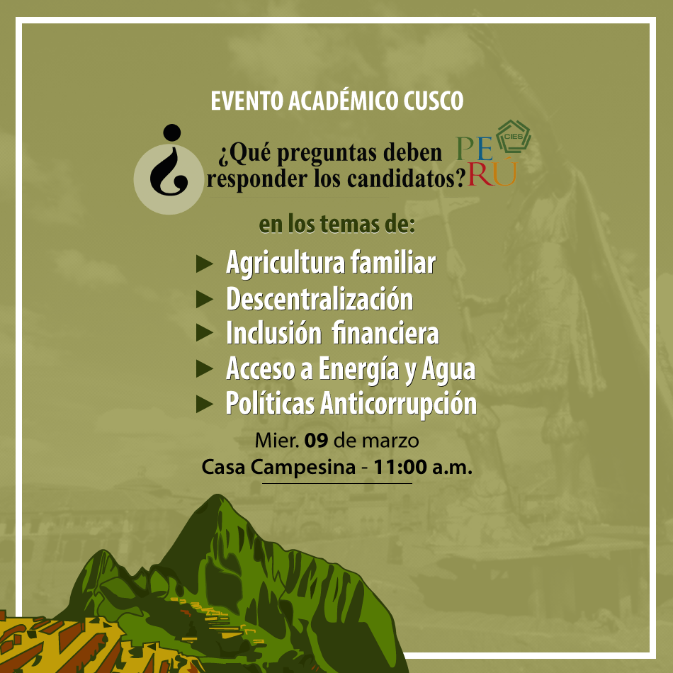 Académica CUSCO: hacia un mejor Gobierno