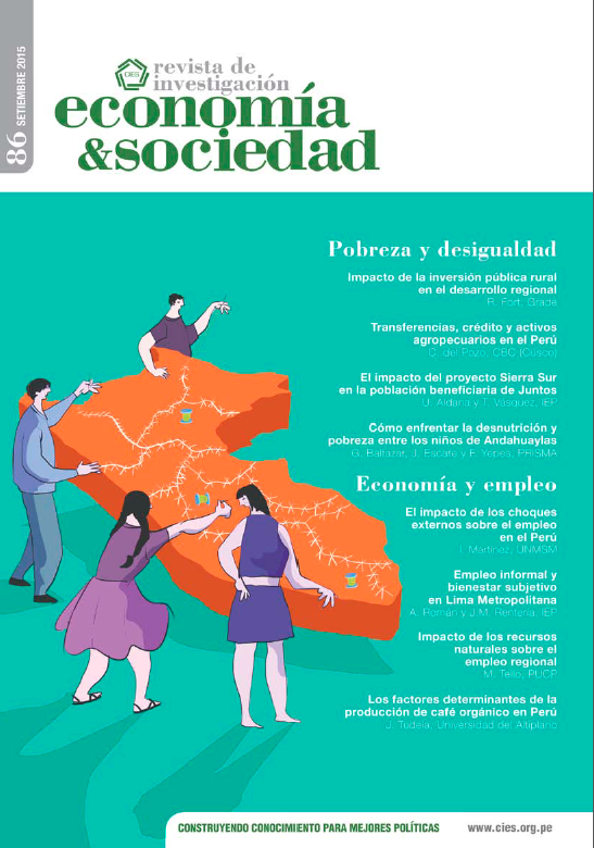 economía&sociedad: Pobreza, Desigualdad - CIES | Consorcio de Investigación  económica y social