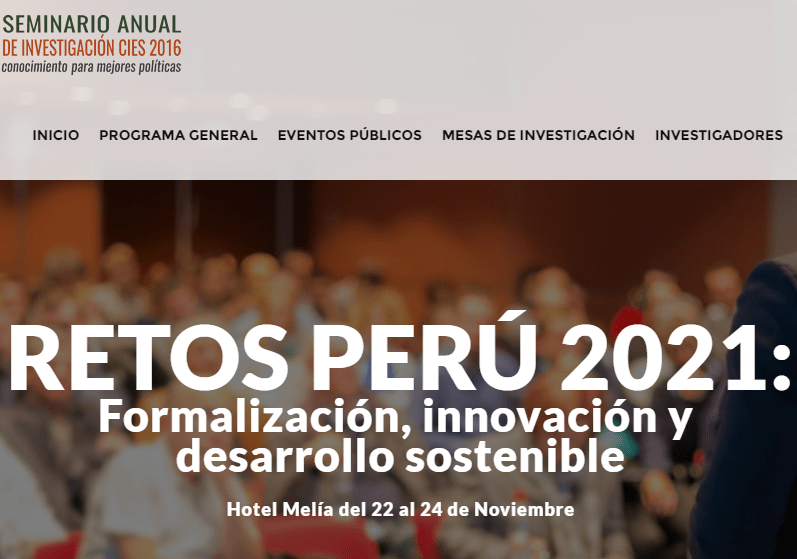 SEMINARIO ANUAL CIES del 22 al 24 noviembre