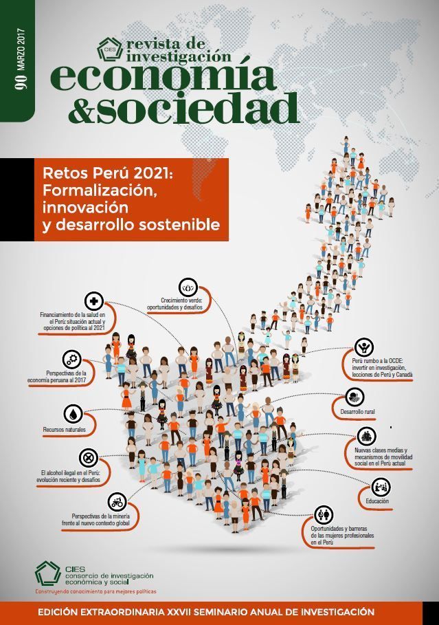 economía&sociedad: Retos Perú 2021: Formalización, innovación, desarrollo sostenible. XXVII Seminario Anual de Investigación CIES 2016