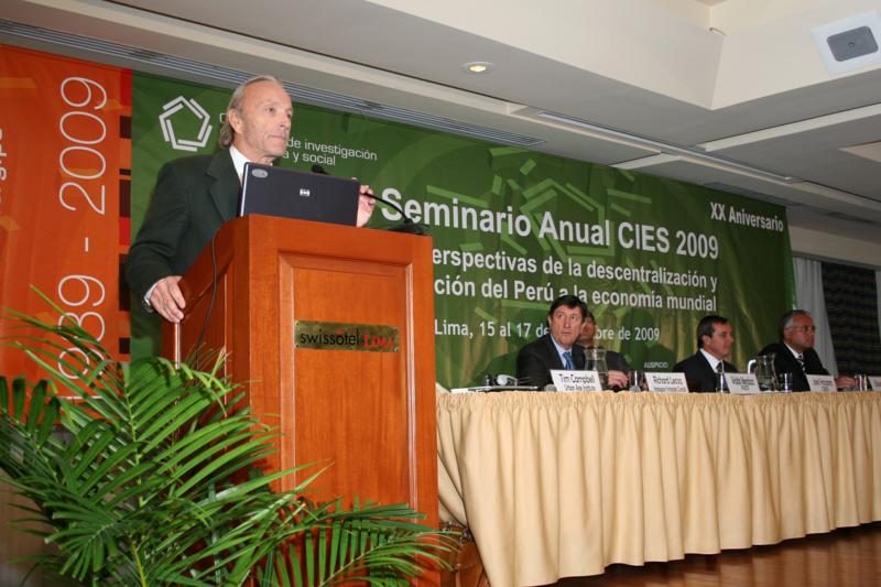 XX Seminario Anual CIES 2009