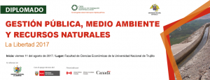 CONVOCATORIA LA LIBERTAD Diplomado  Gestión pública, medio ambiente y RR.NN