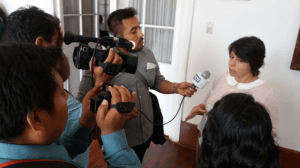 Diplomado en Trujillo – Conferencia de Prensa