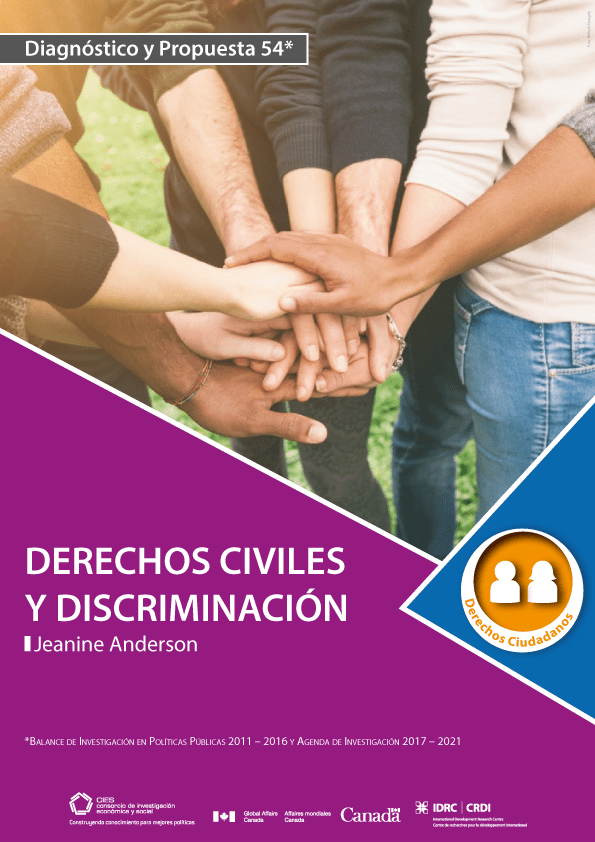 Derechos civiles y discriminación.  Balance de Investigación en Políticas Públicas 2011-2016 y Agenda de Investigación 2017-2021