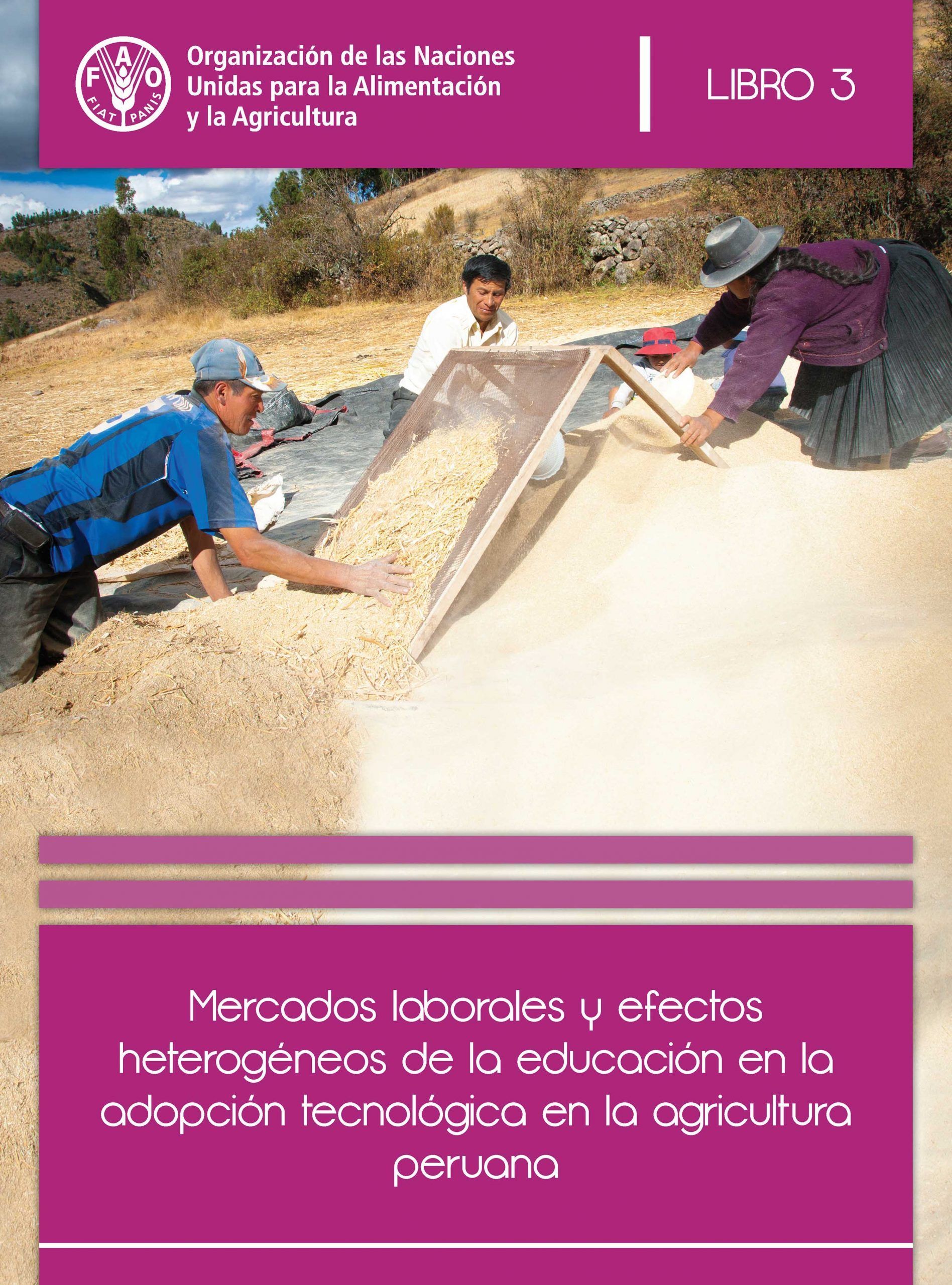 Mercados laborales y efectos heterogéneos de la educación en la adopción tecnológica en la agricultura peruana