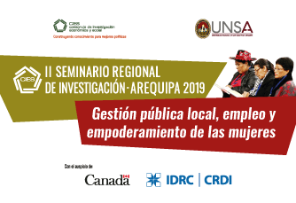 II Seminario Regional de Investigación CIES – Arequipa 2019