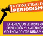 V Concurso de Periodismo sobre prevención y atención de la violencia contra niñas y mujeres