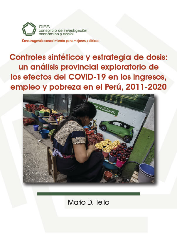 Controles sintéticos y estrategia de dosis: un análisis provincial exploratorio de los efectos del COVID-19 en los ingresos, empleo y pobreza en el Perú, 2011-2020