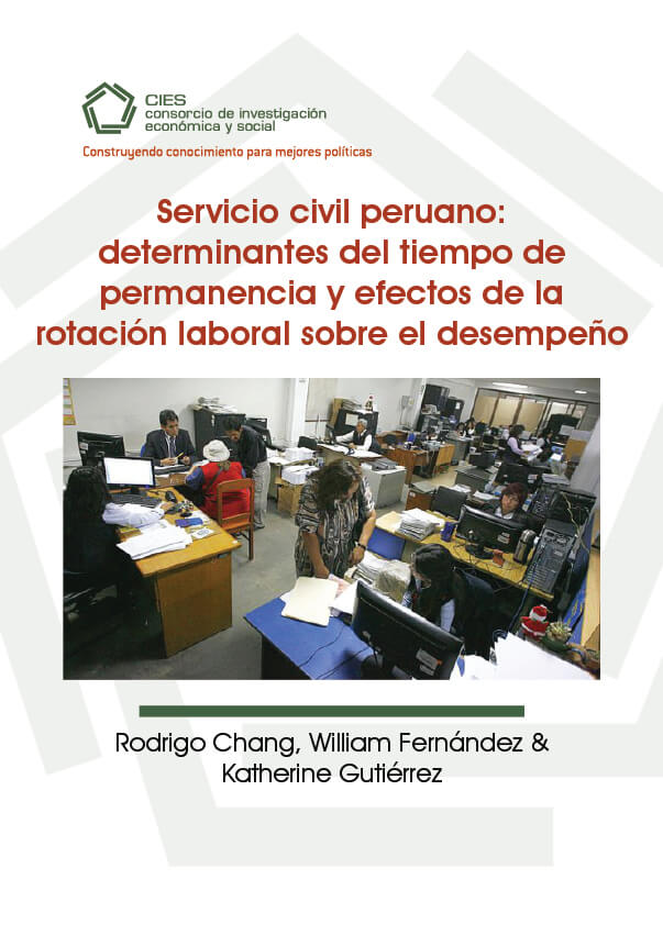 Servicio civil peruano: determinantes del tiempo de permanencia y efectos de la rotación laboral sobre el desempeño