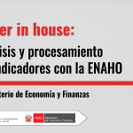 Taller in house “Análisis y procesamiento de indicadores con la ENAHO” para funcionarios del MEF