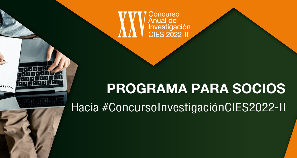 Convocatoria Programa de capacitación para asociados en el marco del Concurso Anual de Investigación CIES 2022-II