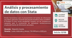 Curso virtual Análisis y procesamiento de datos con Stata