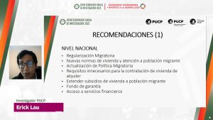 La Dimensión Urbana de la Migración Venezolana en Lima Metropolitana: Vivienda, Trayectorias Residenciales y Procesos de Segregación