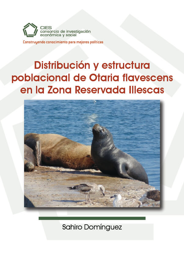 Distribución y estructura poblacional de Otaria flavescens en la Zona Reservada Illescas