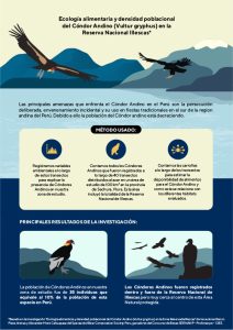 Ecología alimenticia y densidad poblacional del Cóndor Andino (Vultur gryphus) en la Zona Reservada Illescas