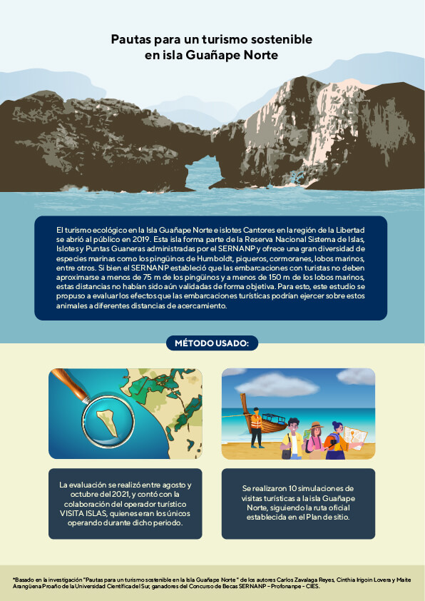 Pautas para un turismo sostenible en la Isla Guañape Norte