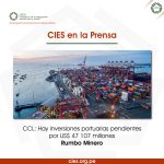 CCL: Hay inversiones portuarias pendientes por US$ 47 107 millones