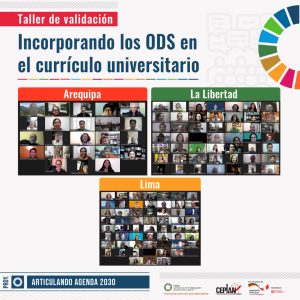 Directivos y docentes universitarios participaron en taller sobre la incorporación de los ODS en el currículo