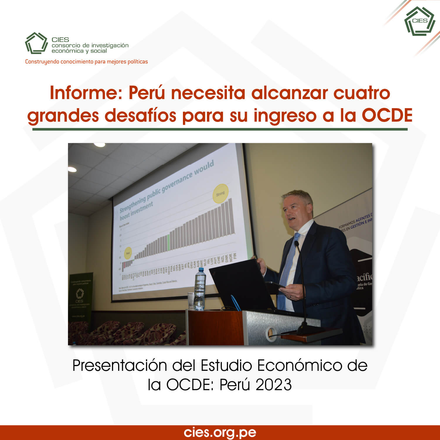 Informe: Perú necesita alcanzar cuatro grandes desafíos para su ingreso a la OCDE