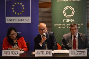 Perú Debate 2026 se presenta ante la cooperación internacional en la sede de la UE