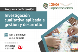 Concluye con éxito el programa de extensión «Investigación Cualitativa Aplicada a Gestión y Desarrollo»