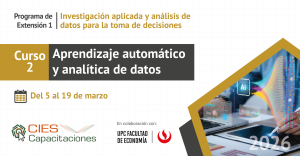 Concluye con éxito el curso “Aprendizaje Automático y Analítica de Datos” del programa de extensión en análisis para la toma de decisiones