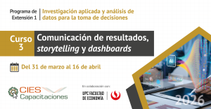 Concluye con éxito el curso CIES de comunicación de resultados