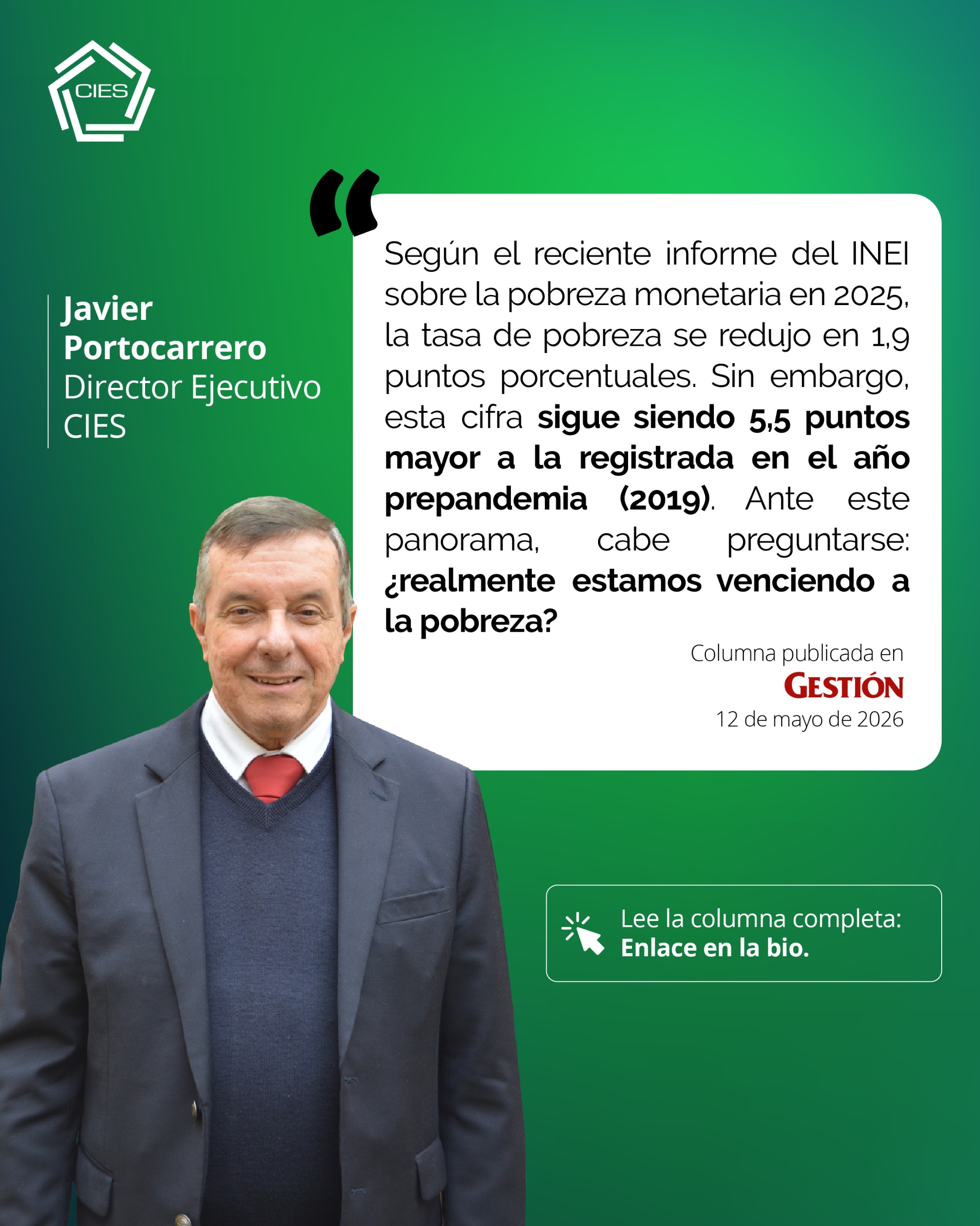 ¿Estamos venciendo a la pobreza?