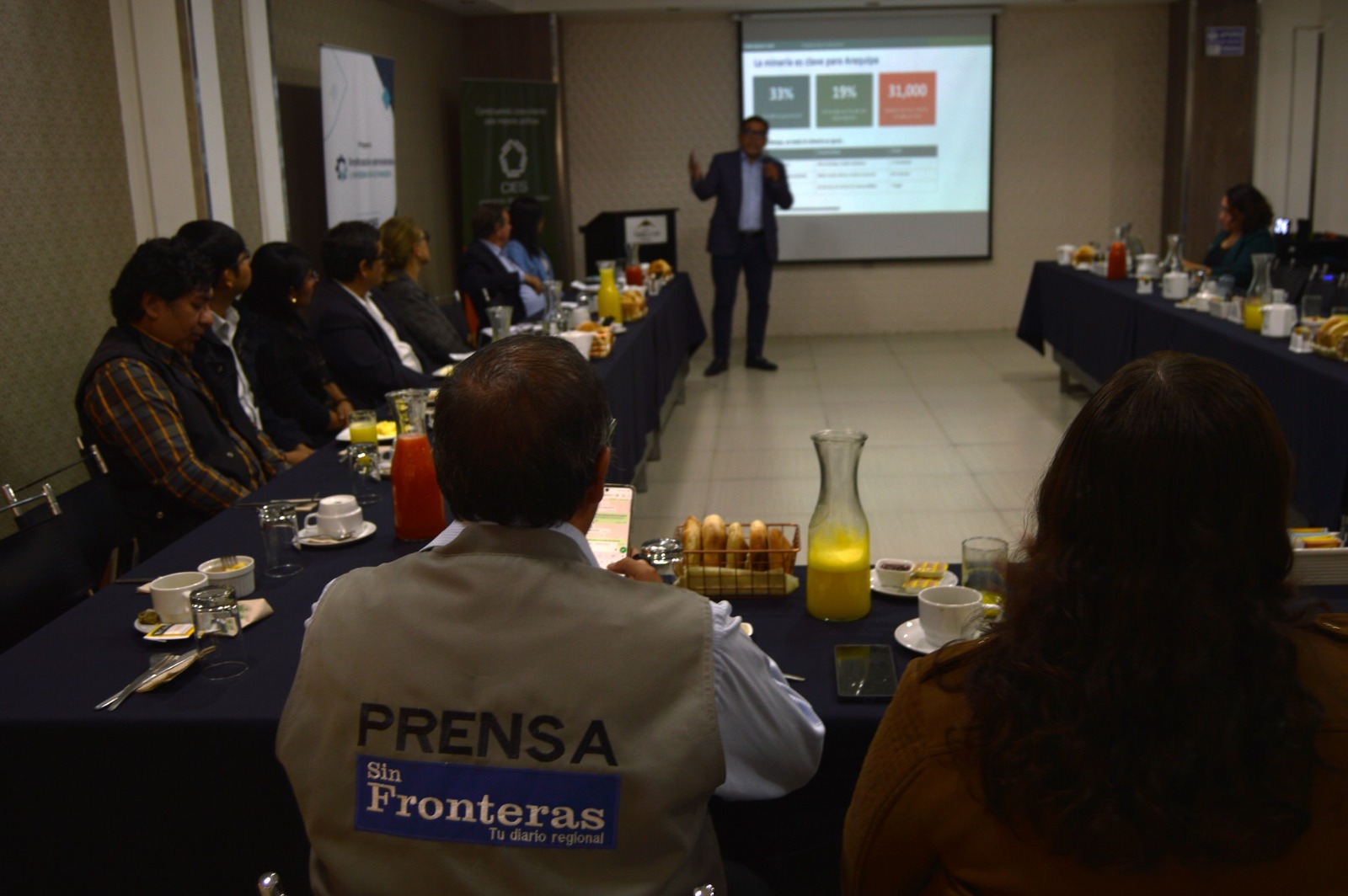 CIES presenta taller de prensa en Arequipa con propuestas y preguntas clave para fortalecer el debate público sobre la gestión pública y el desarrollo sostenible