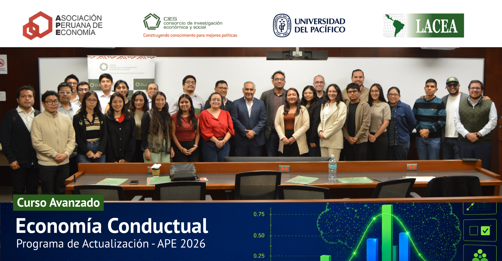 APE, CIES, Universidad del Pacífico y LACEA-BRAIN dan inicio al «Curso Avanzado de Economía Conductual»