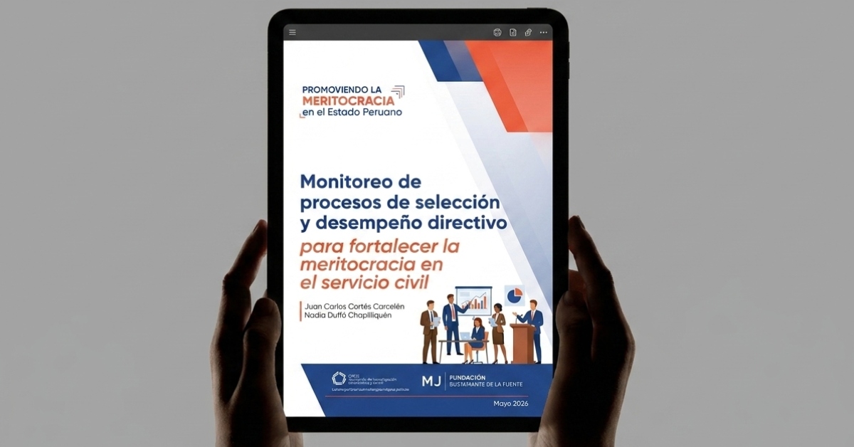 Meritocracia en el Estado: Nuevo estudio del CIES identifica brechas y propone estrategia para superarlas