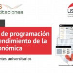 Taller in house Lenguaje de programación en el entendimiento de la teoría económica, dirigido a docentes de FCE USAT